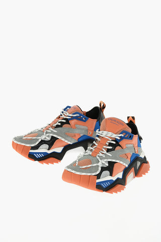 205W39NYC sneakers STRIKE 205 in pelle e tessuto