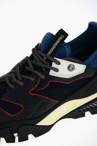 205W39NYC leather and fabric CARLOS 10 sneakers