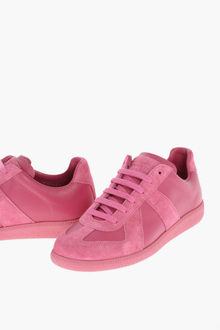 MM22 leather sneakers