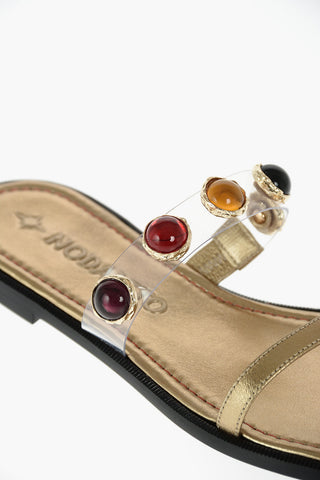 sandali infradito SALEM glitter in pelle 