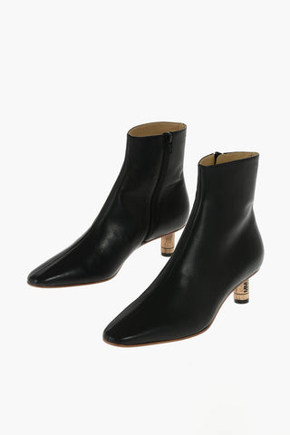 MM6 5.5cm leather Booties