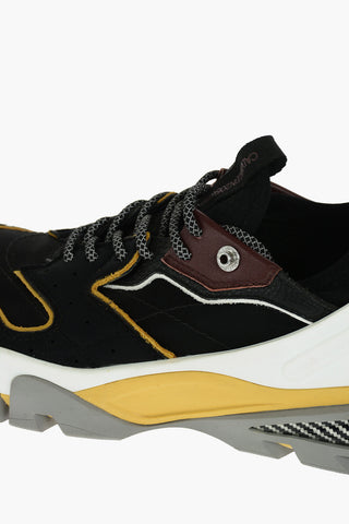 205W39NYC leather and fabric CARLOS 10 sneakers