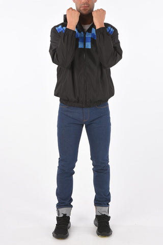 Hooded TEAM WINGS Nylon Windbreaker