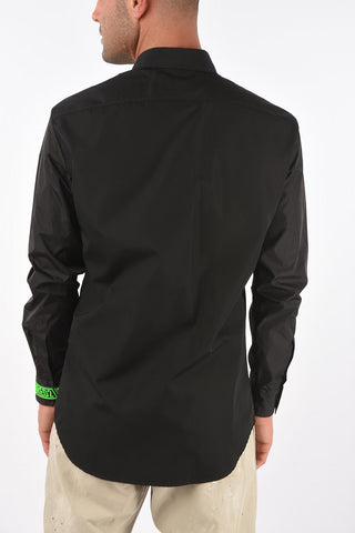classic collar shirt with snap buttons