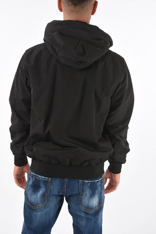Hooded MULTICORD Bomber Jacket