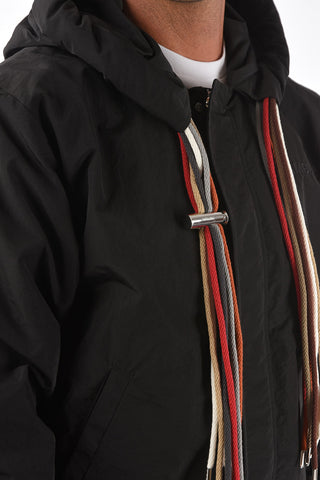 Hooded MULTICORD Bomber Jacket