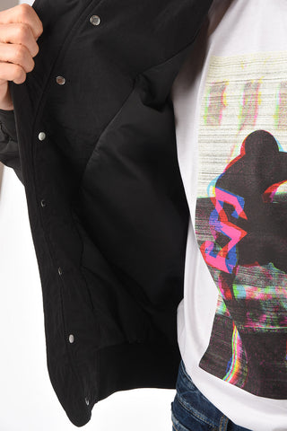 Hooded MULTICORD Bomber Jacket