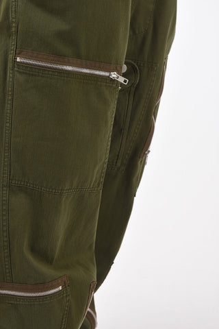 MM10 ankle zip cargo pants