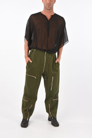 MM10 ankle zip cargo pants