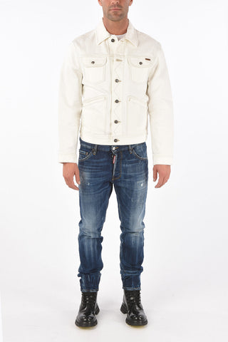 Giubbotto Sahariano in Denim