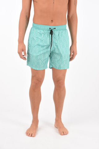 allo over printed CARRY OVER - IKONIC AOP swim shorts