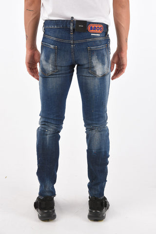 Distressed BROS SLIM FIT Denims