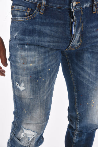 Distressed BROS SLIM FIT Denims