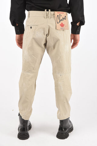 skipper fit pants with logo patch