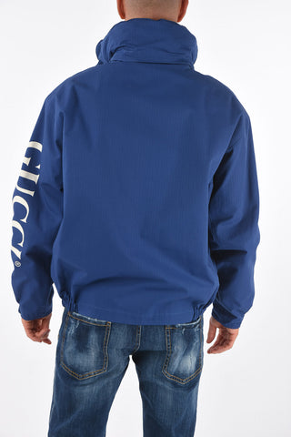 Reversible Jacket with Removable Hood