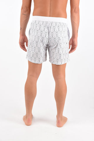 allo over printed CARRY OVER - IKONIC AOP swim shorts