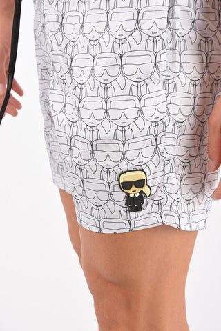 allo over printed CARRY OVER - IKONIC AOP swim shorts