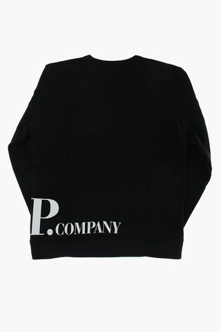 crew-neck sweatshirt with print