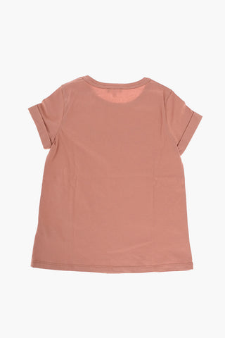 logo embroidered t-shirt