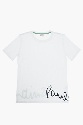 logo printed crew-neck t-shirt