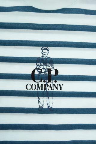 striped crew-neck t-shirt