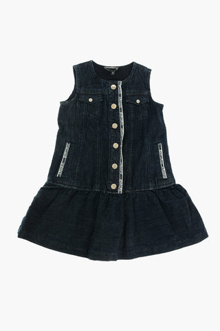 EMPORIO denim sleeveless chemisier