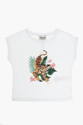 crew-neck t-shirt with print