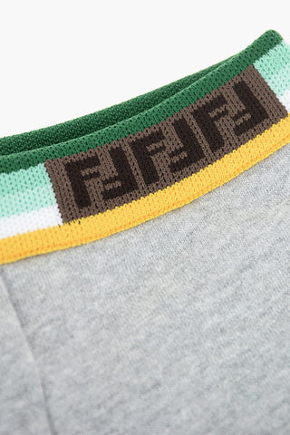 drawstring waist sweat shorts