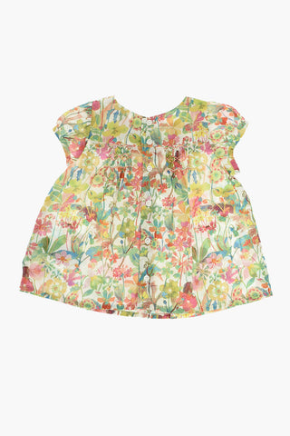 floral patterned blouse