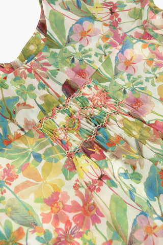 floral patterned blouse
