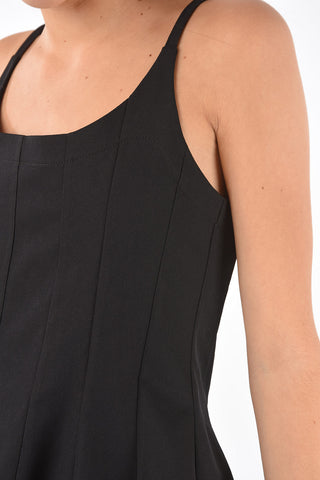Flared Skirt Mini Dress
