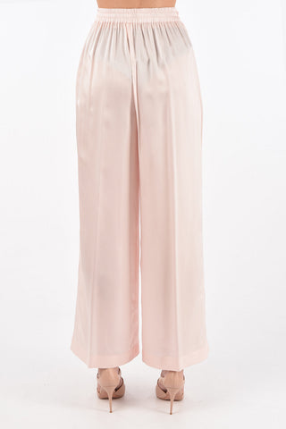 Pantaloni Palazzo PYJAMAS in Raso