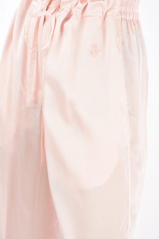 Pantaloni Palazzo PYJAMAS in Raso