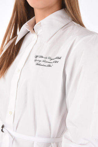 Pleated ShirtdressBOHEMIAN BLUR with Belt