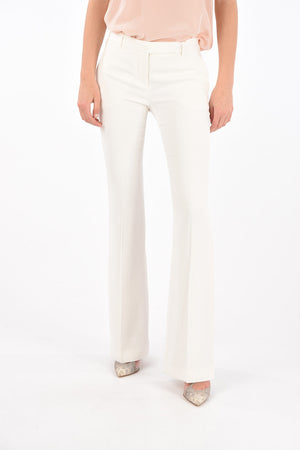 3-Pocket Boot-Cut Trousers with Concealed Closure