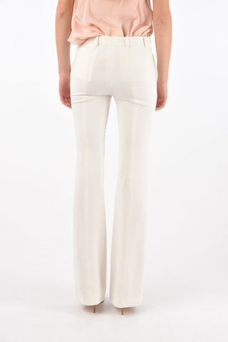 3-Pocket Boot-Cut Trousers with Concealed Closure