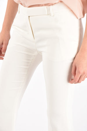 3-Pocket Boot-Cut Trousers with Concealed Closure