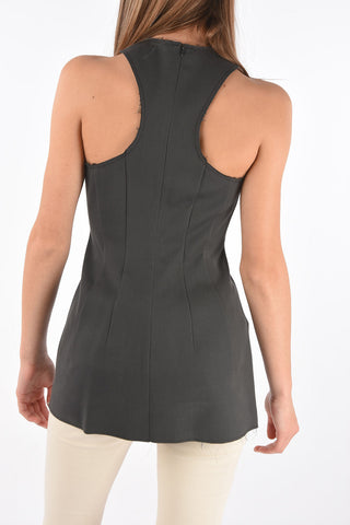 Raw Cut Edged ABAVO Screwed-up Minidress
