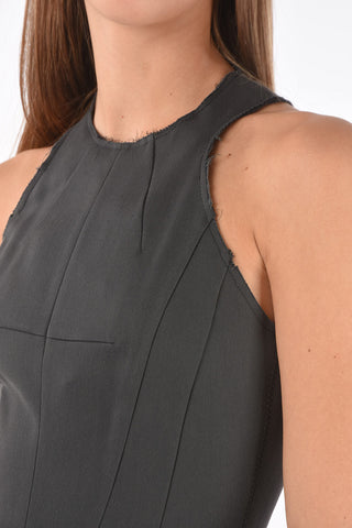 Raw Cut Edged ABAVO Screwed-up Minidress