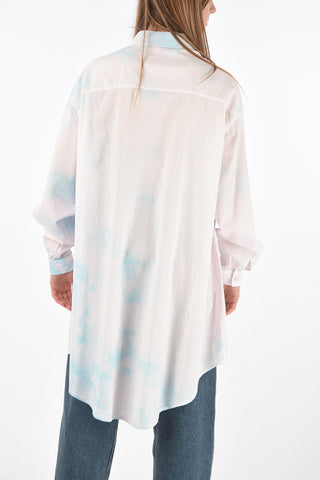 MM6 tie dye effect oversized shirt