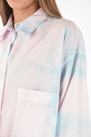 MM6 tie dye effect oversized shirt