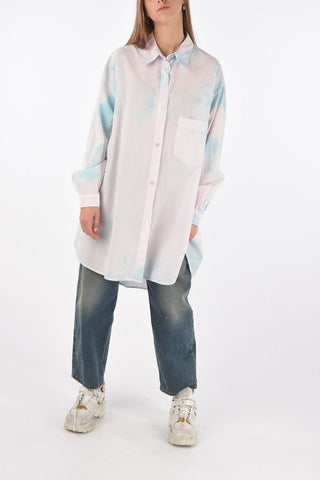 MM6 tie dye effect oversized shirt