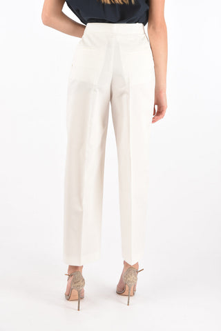 4 Pocket Silk Blend Palazzo Pants