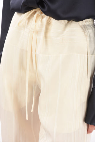 Silk STRIPED PYJAMAS Palazzo Pants