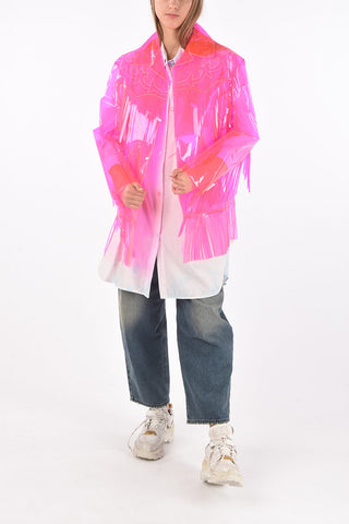 PVC Western Jacket with Fringes