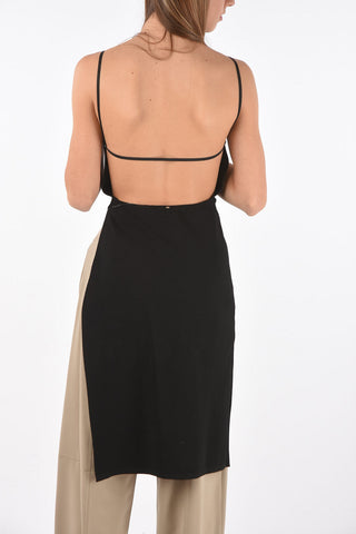 Top Bare Back CILENO con Spacco Laterale