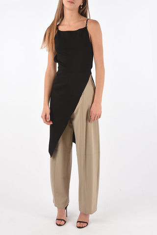 Top Bare Back CILENO con Spacco Laterale