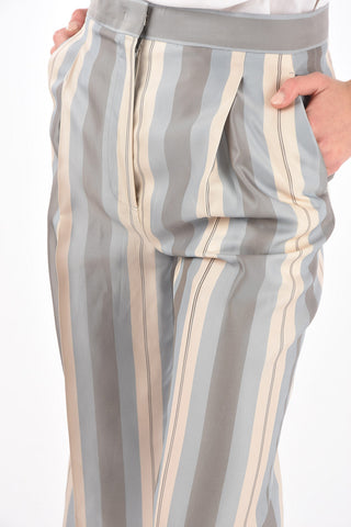 Pantaloni LESTER con Motivo Bayadere