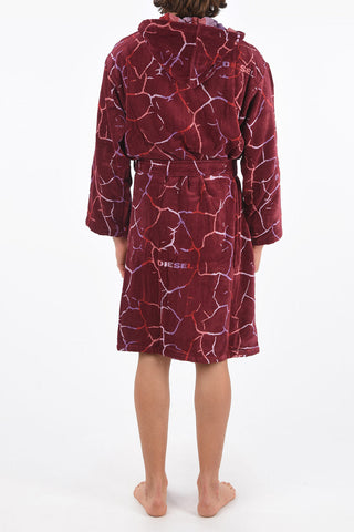 HOME LINEN hooded NEW CRACKLE' bathrobe