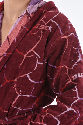 HOME LINEN hooded NEW CRACKLE' bathrobe